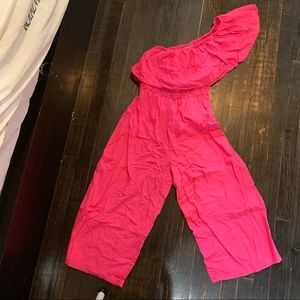 Pink jumpsuit
